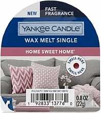 Fragrances, Perfumes, Cosmetics Scented Wax - Yankee Candle Home Sweet Home Wax Melt Single