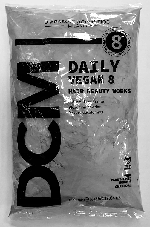 Brightening Hair Powder 8 Tones - DCM Diapason Daily Vegan 8 Hair Beauty Works — photo N1