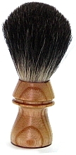 Shaving Brush, rubber wood - Golddachs Shaving Brush Silver Tip Badger Rubber Wood — photo N1