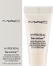 GIFT! Moisturizing Face Serum - M.A.C Hyper Real Serumizer Skin Balancing Hydration Serum (sample) — photo N2