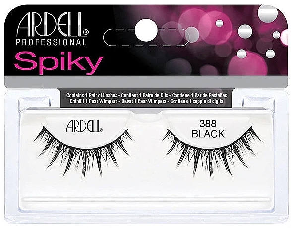 False Lashes - Ardell Spiky Lashes 388 Black — photo N1