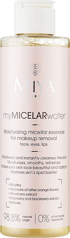 Moisturising Micellar Essence for Makeup Removal - Miya Cosmetics My Micelar Water — photo N1