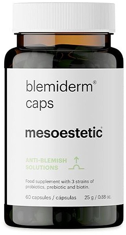 Anti-Acne Capsules - Mesoestetic Blemiderm Caps — photo N1