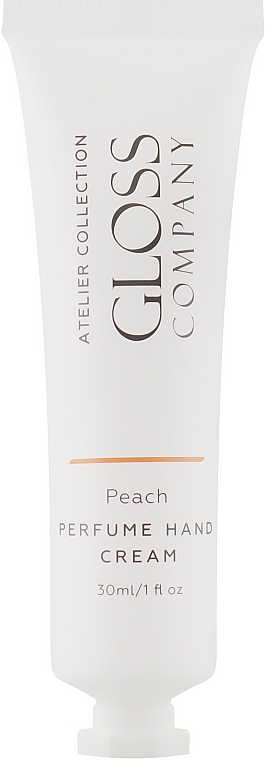 Hand Cream - Gloss Company Peach Atelier Collection — photo N1