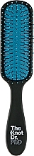 Fragrances, Perfumes, Cosmetics Professional Hair Brush, blue - The Knot Dr. PhD Ebony Sharkskin