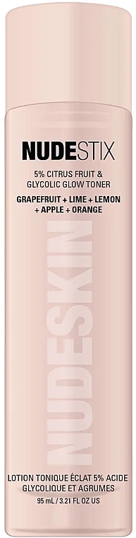 Face Toner - Nudestix 5% Citrus Fruit & Glycolic Glow Toner — photo N1