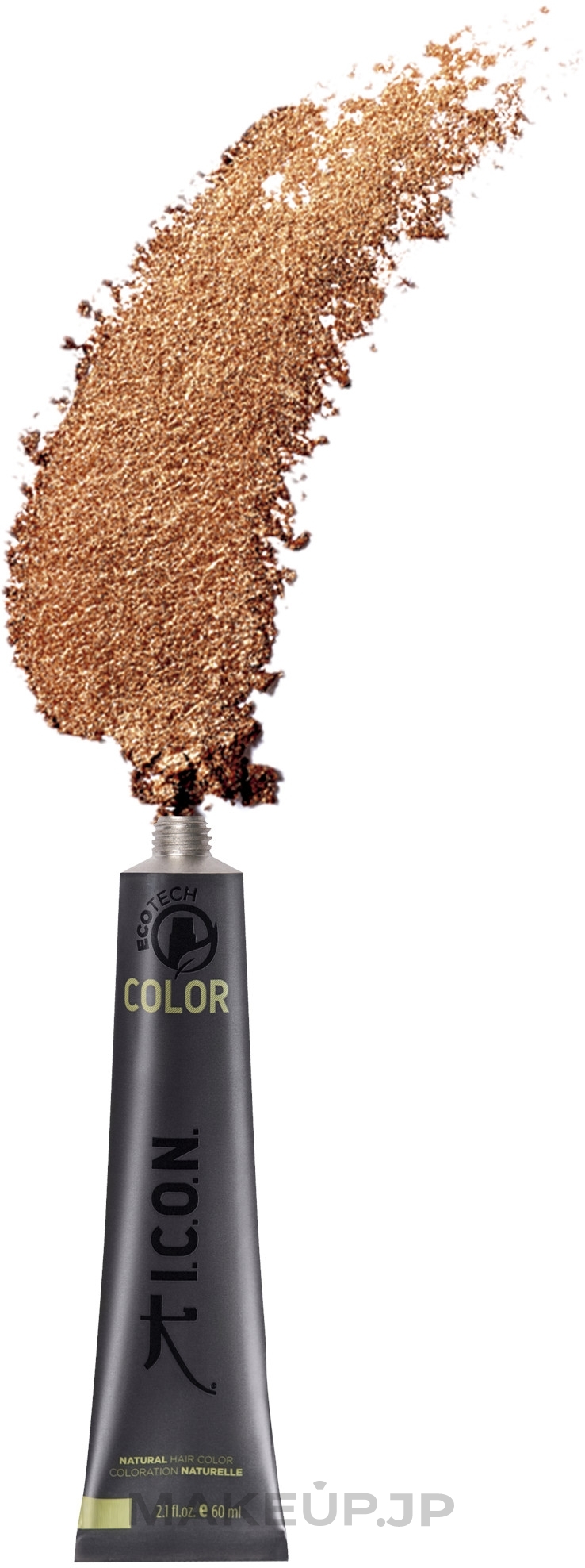 Ammonia-Free Caring Permanent Cream Color - I.C.O.N. Ecotech Color Metallics — photo Bronzed Amber