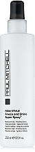 Strong Hold Styling Spray "Freeze & Shine" - Paul Mitchell Firm Style Freeze & Shine Super Spray — photo N2