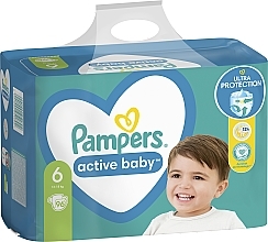 Active Baby 6 (13-18 kg), 96 pcs. - Pampers — photo N8