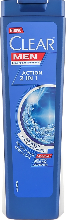 Anti-Dandruff Shampoo & Conditioner 2in1 'Active Sport' - Clear Vita Abe — photo N1