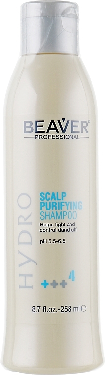 Cleansing Anti-Dandruff Scalp Shampoo - Beaver Professional Hydro Shampoo — photo N1