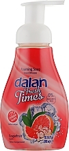 Fragrances, Perfumes, Cosmetics Foaming Soap "Grapefruit" - Dalan Fresh Times Grapefruit Foaming Soap