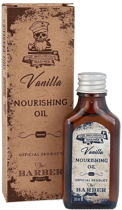 Nourishing & Shine Beard Oil - The Inglorious Mariner Vanilla Nourishing Beard Oil — photo N1