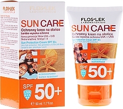 Fragrances, Perfumes, Cosmetics Sunscreen Cream for Tan SPF50+ - Floslek Sun Protection Cream SPF50+