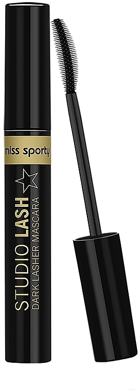 Eyelash Mascara - Miss Sporty Studio Lash Dark Lasher Mascara — photo N1