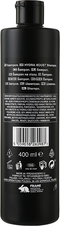 Super Hydration Hair & Scalp Shampoo - Avon Advance Techniques Hydra Boost Shampoo — photo N2