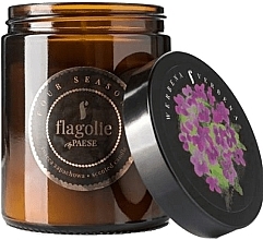 Verbena Scented Candle in Jar - Flagolie Fragranced Candle Verbena — photo N1