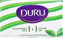 Fragrances, Perfumes, Cosmetics Green Tea Cream Soap - Duru 1+1 Soap 