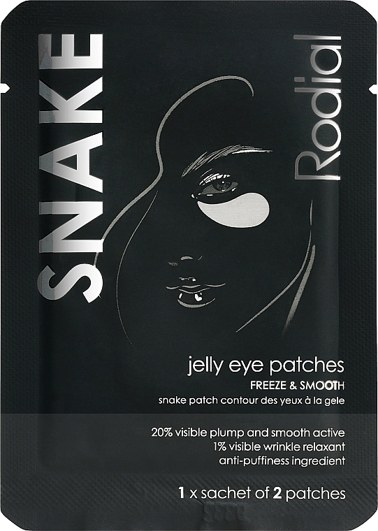 Hydrogel Eye Patch - Rodial Snake Jelly Eye Patches — photo N1