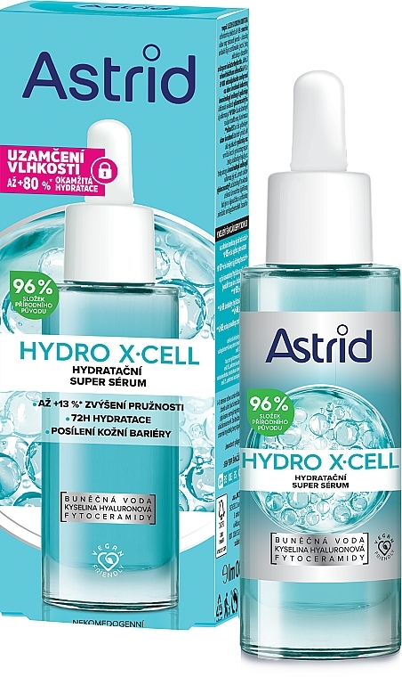 Enhanced Face Serum - Astrid Hydro X-Cell Moisturising Super Serum — photo N2