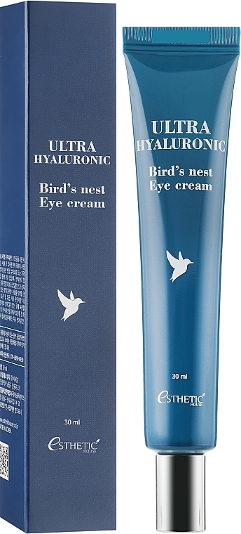 Eye Cream - Esthetic House Ultra Hyaluronic Acid Bird's Nest Eye Cream — photo N1