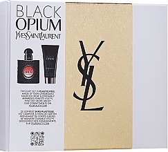 Fragrances, Perfumes, Cosmetics Yves Saint Laurent Black Opium - Set (edp/30 ml + fluide/50 ml)