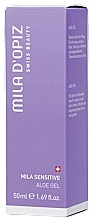 Face Cleansing Gel - Mila D'Opiz Sensitive Aloe Gel — photo N2