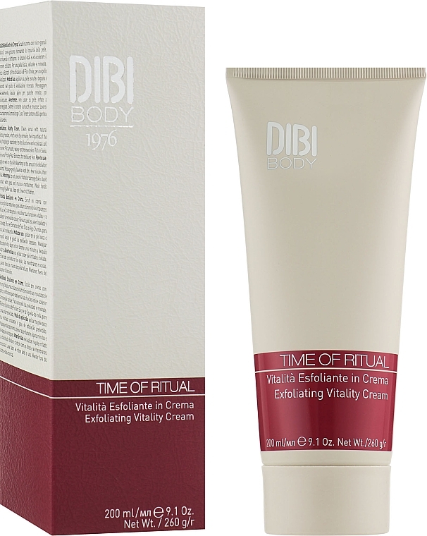 Revitalising Exfoliating Body Cream - DIBI Milano Time Of Ritual Exfoliating Vitality Cream — photo N2