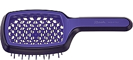 Hair Brush, purple - Janeke Curvy M Extreme Volume Vented Brush Violet — photo N2