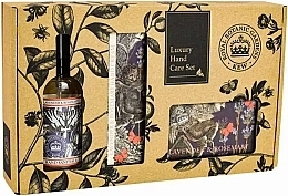 Set - The English Soap Company Kew Gardens Lavender & Rosemary Hand Care Gift Box — photo N1