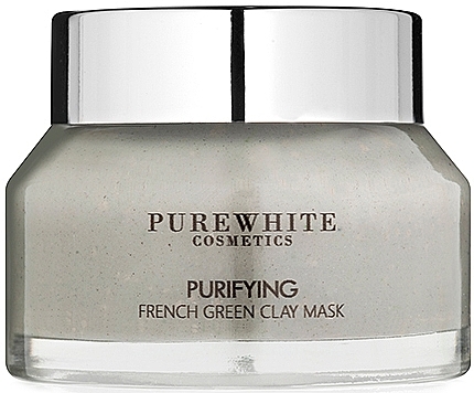 Purifying French Green Clay Mask - Pure White Cosmetics Purifying French Green Clay Mask — photo N1