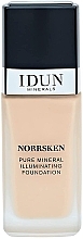 Fragrances, Perfumes, Cosmetics Foundation - Idun Minerals Norrsken Illuminating Liquid Mineral Foundation
