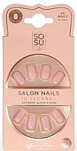 False Nail Set - Sosu by SJ Salon Nails In Seconds Toffee Bliss — photo N1