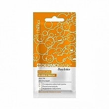 Day Face Mask 'Gold & Charcoal' - L'biotica Dermomask Day Active Gold+Coal Bubble Mask — photo N1