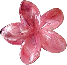 Fragrances, Perfumes, Cosmetics Flower Hair Clip SP347 7.5 x 8 cm, XL, pink - Ecarla