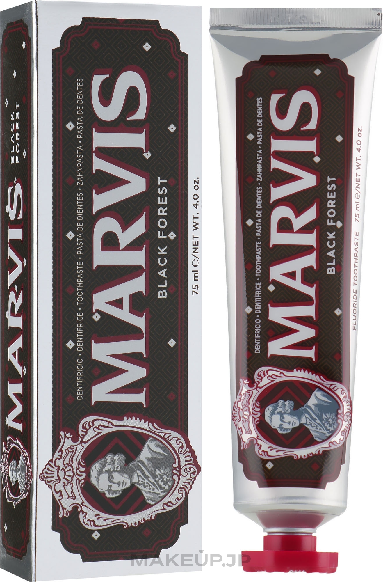 Toothpaste "Black Forest" - Marvis Black Forest — photo 75 ml