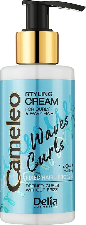 Styling Cream for Curly & Wavy Hair - Delia Cameleo Fale Loki — photo N1