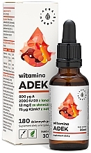 Dietary Supplement 'Vitamin A+D3+E+K2 MK-7' - Aura Herbals — photo N1