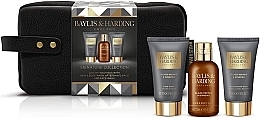 Fragrances, Perfumes, Cosmetics Set, 4 products - Baylis & Harding Black Pepper & Ginseng Luxury Wash Bag Gift Set