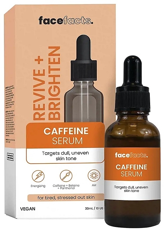 Caffeine Face Serum - Face Facts Revive & Brighten Caffeine Serum — photo N1