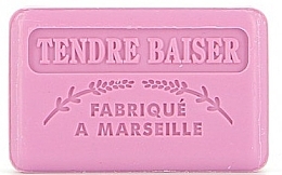 Fragrances, Perfumes, Cosmetics Marseilles Soap "Tender Kiss" - Foufour Savonnette Marseillaise Tendre Baiser