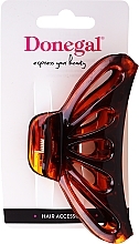 Fragrances, Perfumes, Cosmetics Hair Clip FA-5813, large, amber - Donegal 