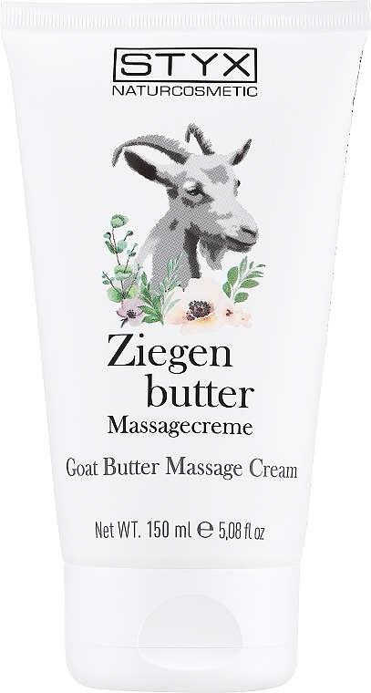 Body Massage Cream - Styx Naturcosmetic Goat Butter Massage Cream — photo N1