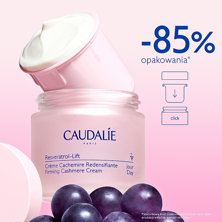 Face Cream - Caudalie Resveratrol Lift Firming Cashmere Cream (refill) — photo N9