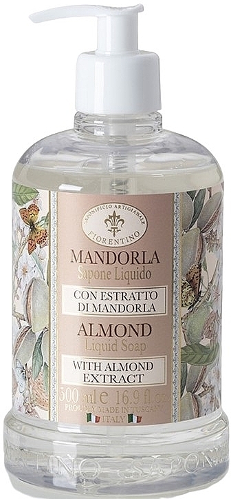 Almond Liquid Soap - Saponificio Artigianale Fiorentino Almond Liquid Soap — photo N1