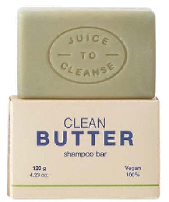 Shampoo Bar - Juice To Cleanse Clean Butter Shampoo Bar — photo N2