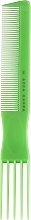 Fragrances, Perfumes, Cosmetics Hair Brush, 7255, green - Acca Kappa Pettine Basic a Forchetta