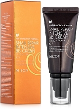 BB-Cream with Snail Mucus - Mizon Snail Repair Intensive BB Cream SPF50+ PA+++ — photo N2