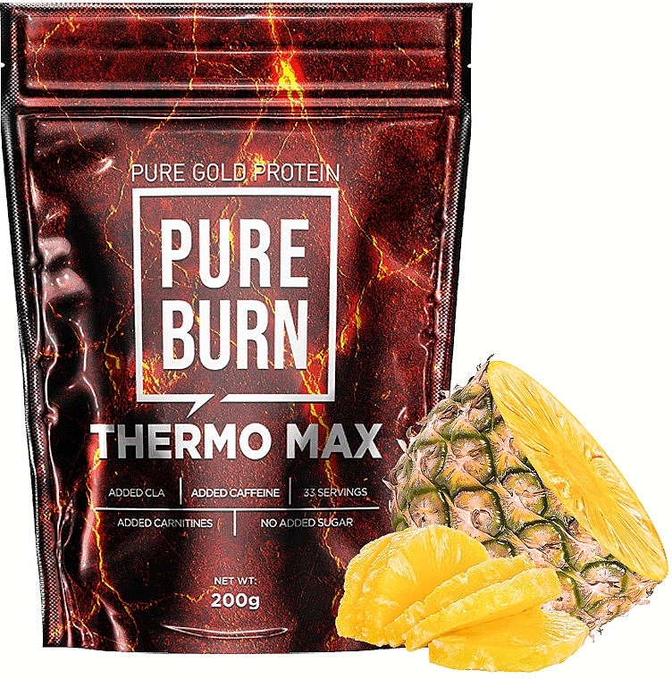 Pineapple Weight Control Dietary Supplement - PureGold Pure Burn Thermo Max Pineapple — photo N1