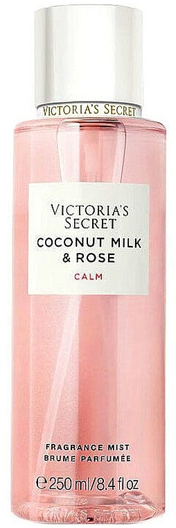 Perfumed Body Mist - Victoria's Secret Coconut Milk & Rose Calm Fragrance Mist — photo N1